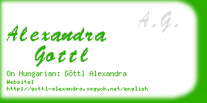 alexandra gottl business card